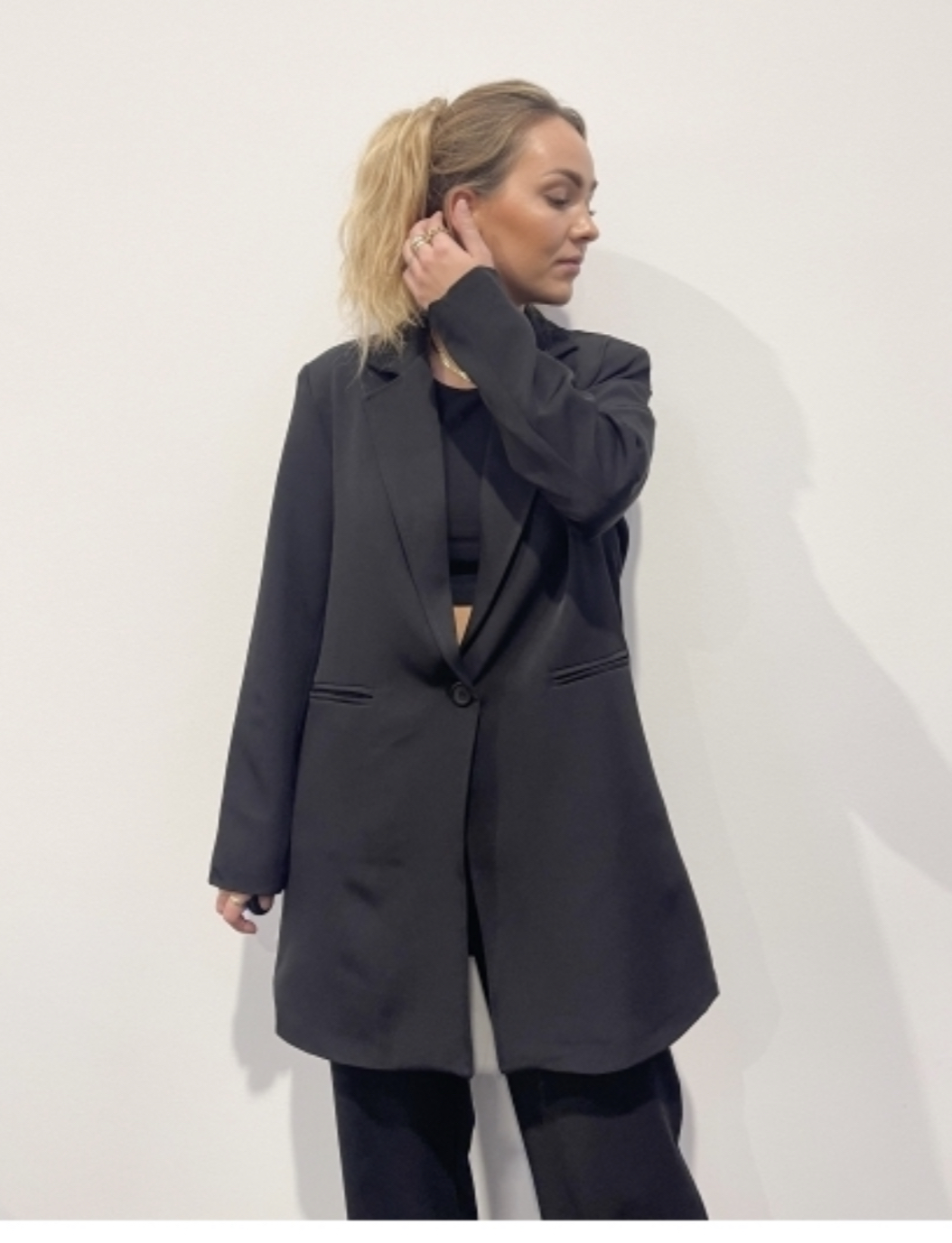 Kavaj lite oversize