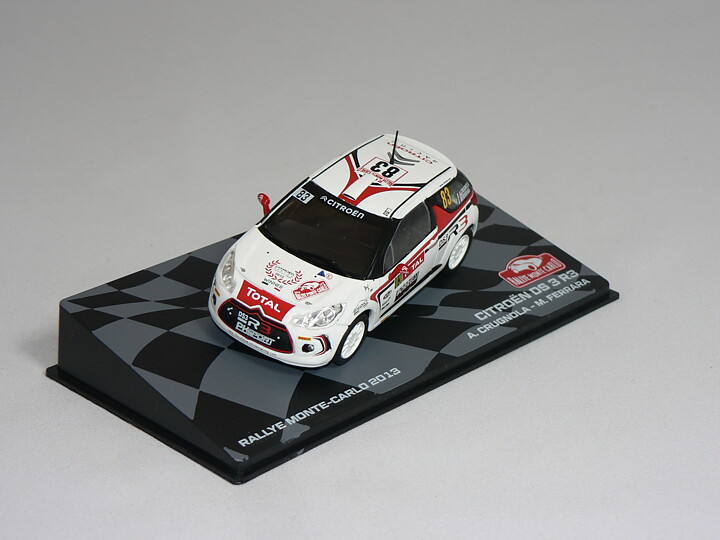 Citroen DS 3 R3 #83  (Monte-Carlo A.Crugnola/M.Ferrara )   1:43  Champion Rally Cars
