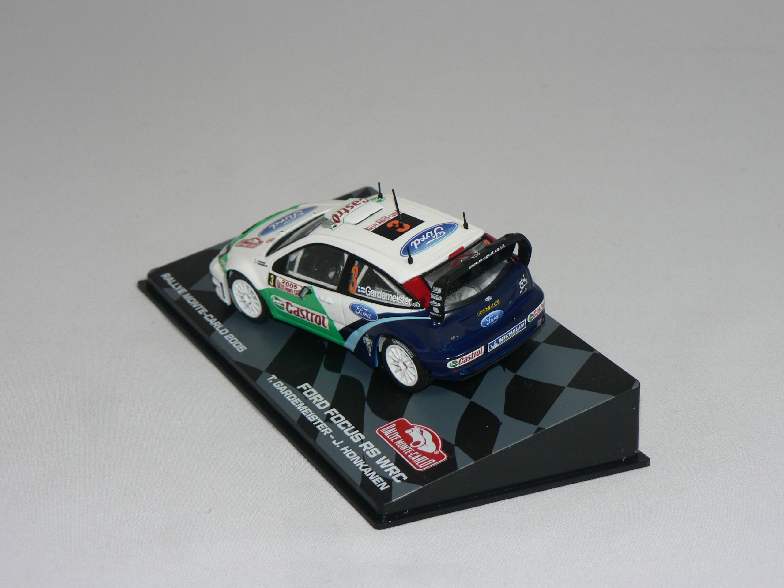 Ford Focus RS WRC #3 (Monte-Carlo T.Gardemeister/J.Honkanen )  1:43  Champion Rally Cars - 2