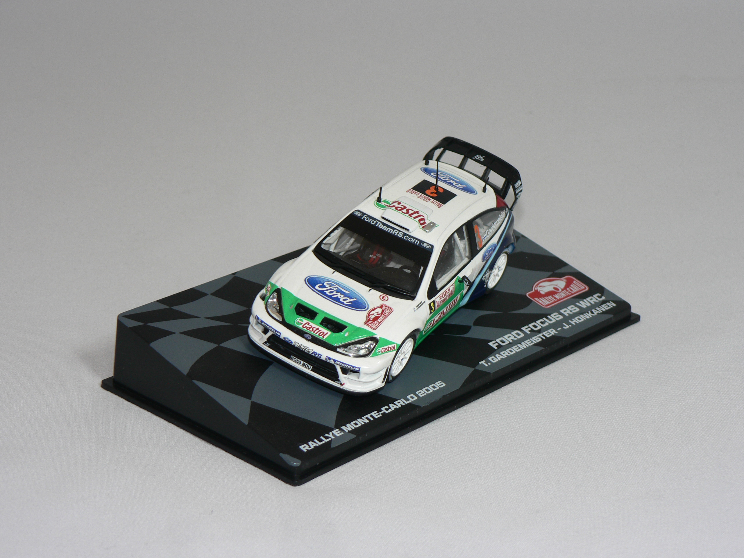 Ford Focus RS WRC #3 (Monte-Carlo T.Gardemeister/J.Honkanen )  1:43  Champion Rally Cars