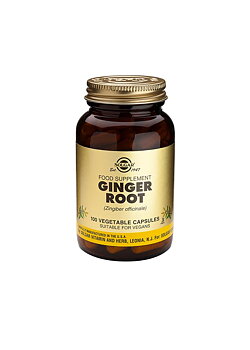 Ginger Root 520 mg, 100 caps Solgar