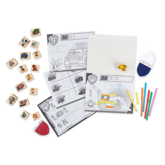 Paw Patrol Trästämplar, Activity Set - Melissa & Doug - 4