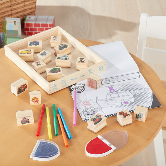 Paw Patrol Trästämplar, Activity Set - Melissa & Doug - 5