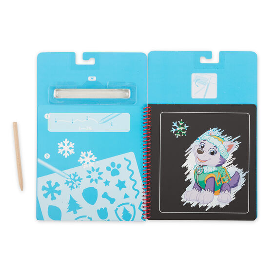 Paw Patrol Scratch Art Pad, Skye - Melissa & Doug - 4