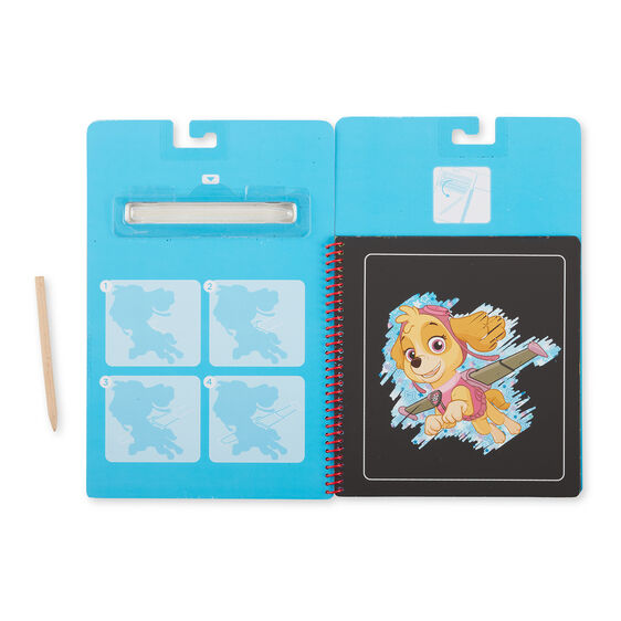 Paw Patrol Scratch Art Pad, Skye - Melissa & Doug - 3