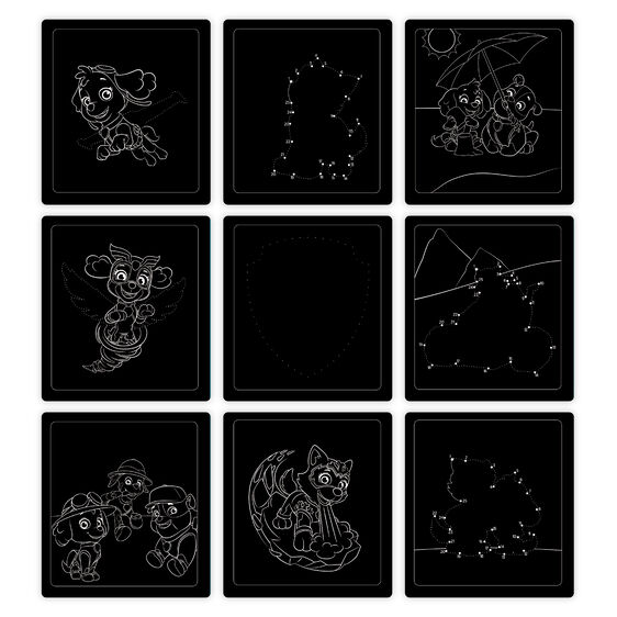 Paw Patrol Scratch Art Pad, Skye - Melissa & Doug - 6
