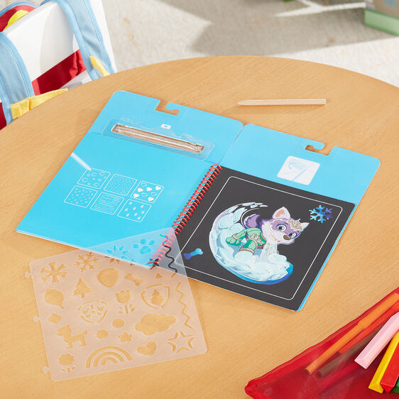 Paw Patrol Scratch Art Pad, Skye - Melissa & Doug - 5