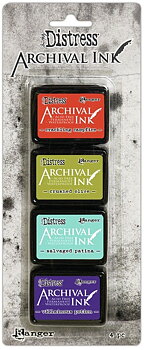 Distress Archival Mini Ink Kit 5