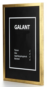 15x15 Galant Guld Ram