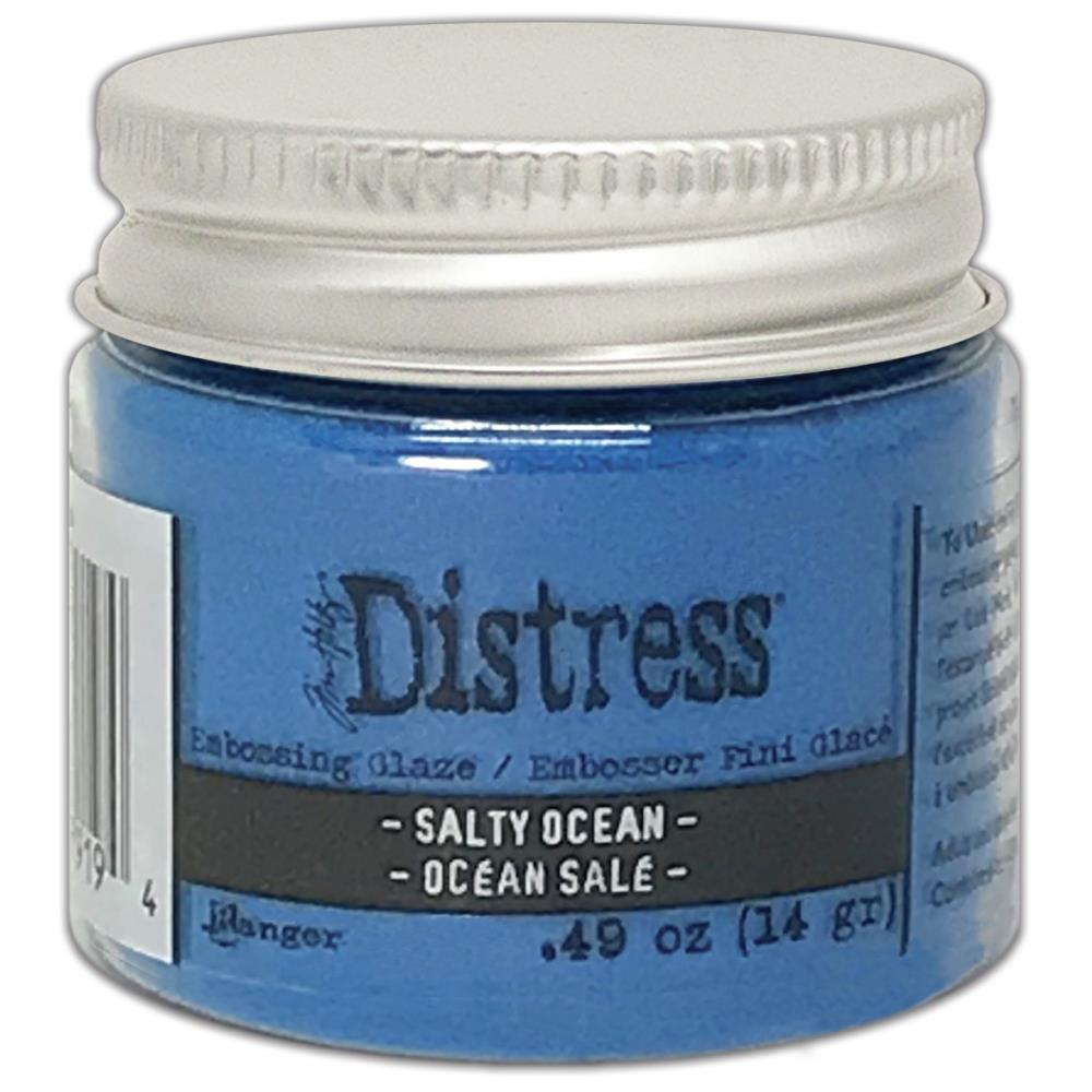 Distress Embossing Glaze -  Salty Ocean