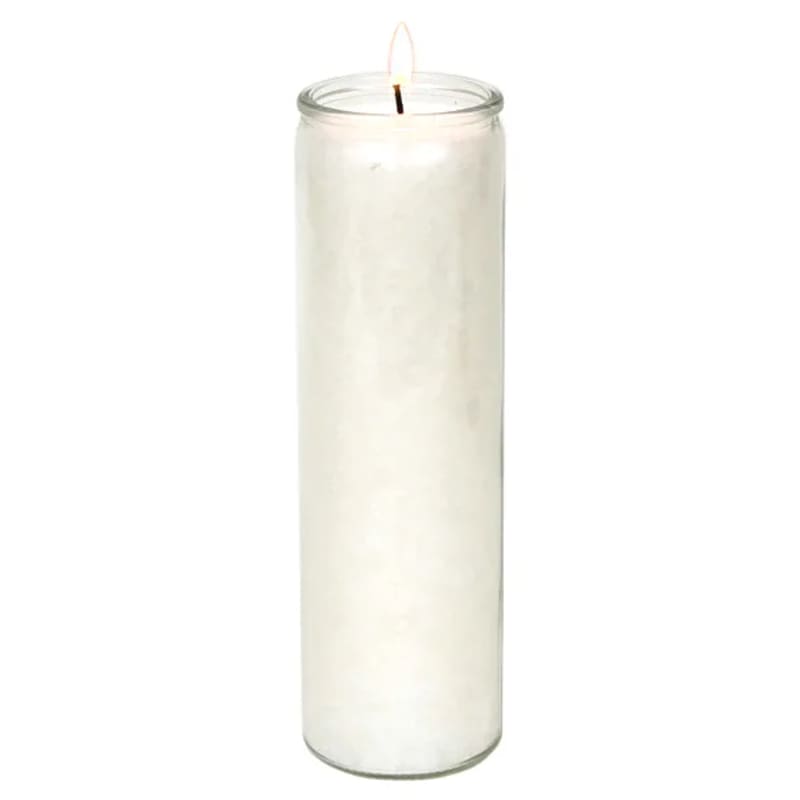 Vit Ljus  - 21cm - Fairtade