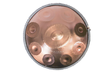 PATERA Handpan C# Kurd + Bag 9 tones stainless