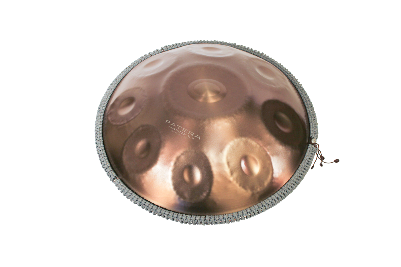 PATERA Handpan C# Kurd + Bag 9 tones stainless - 2