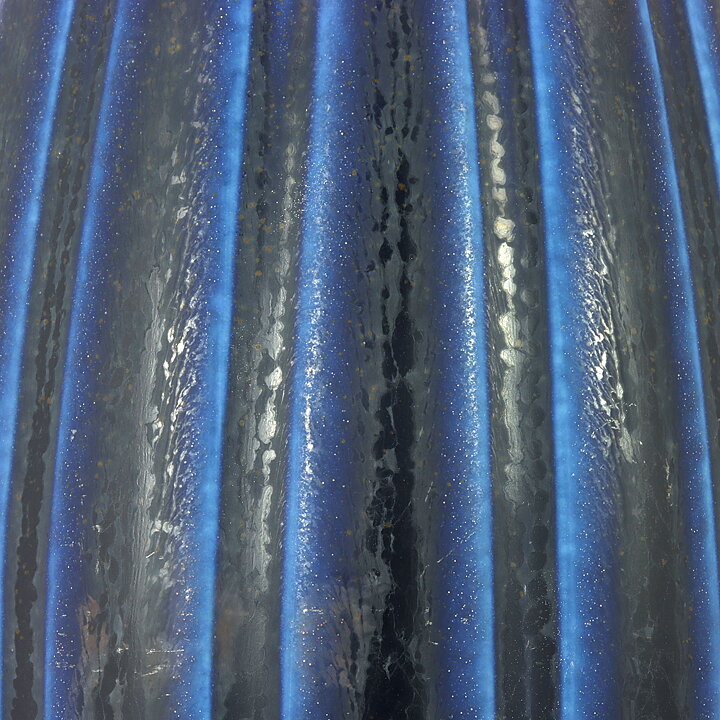 ヴィルヘルム・コーゲ　パワフルブルーのベース Vase 1958年 (26cm)
