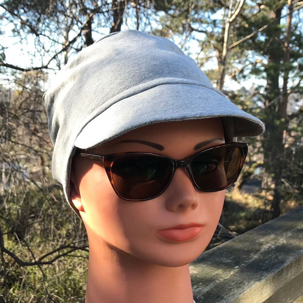 Keps Anna - ljust grå