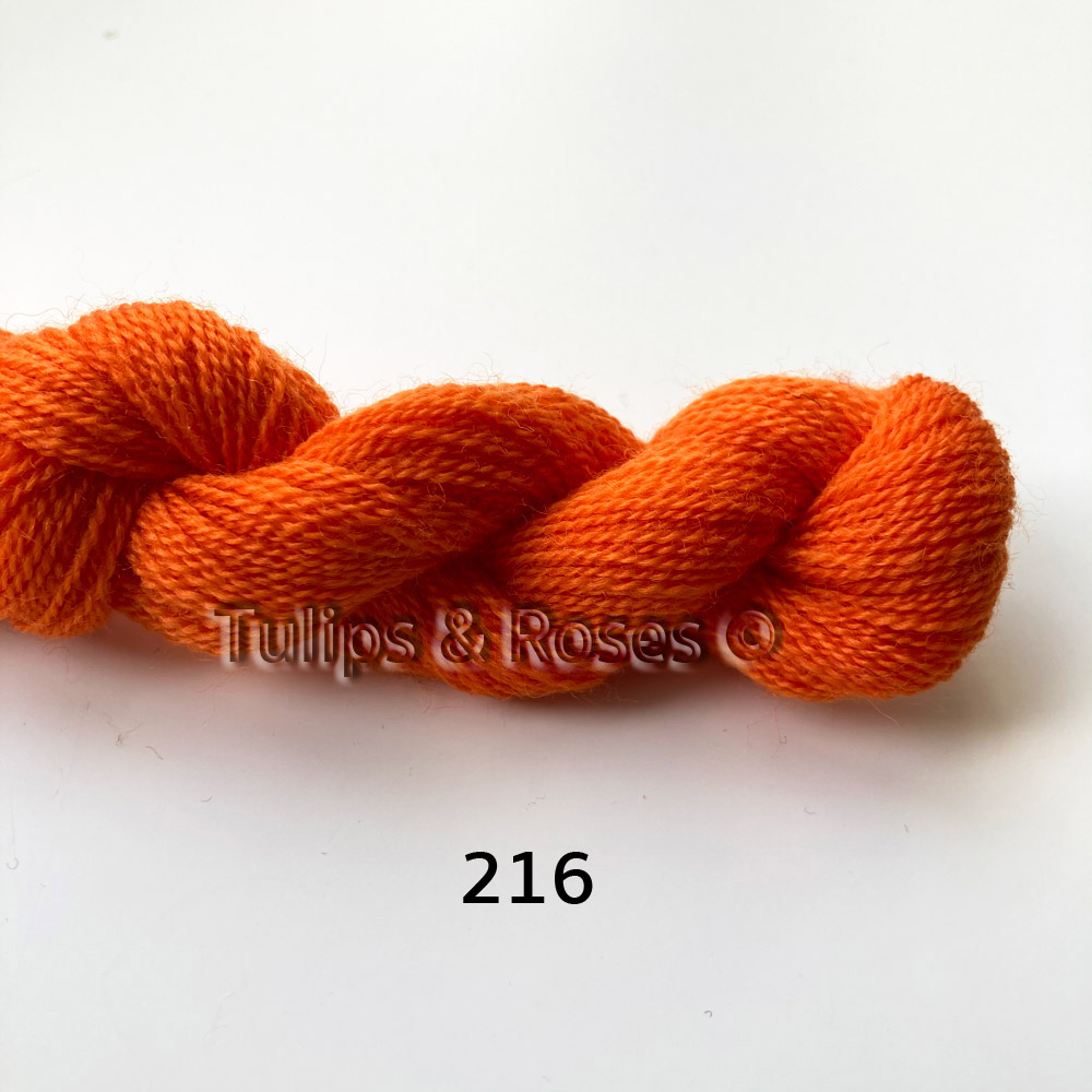 WORSTED 20/2  Crewel embroidery thread Yellow  - 7