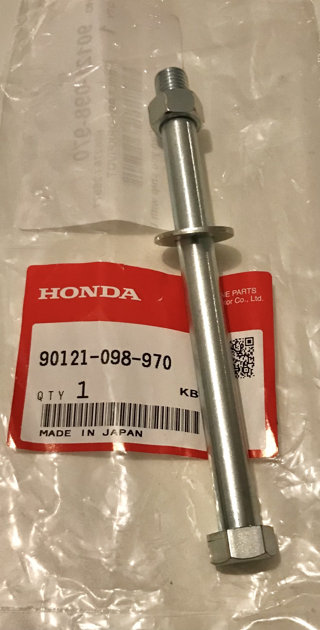 Swing arm bolt Dax - Honda original