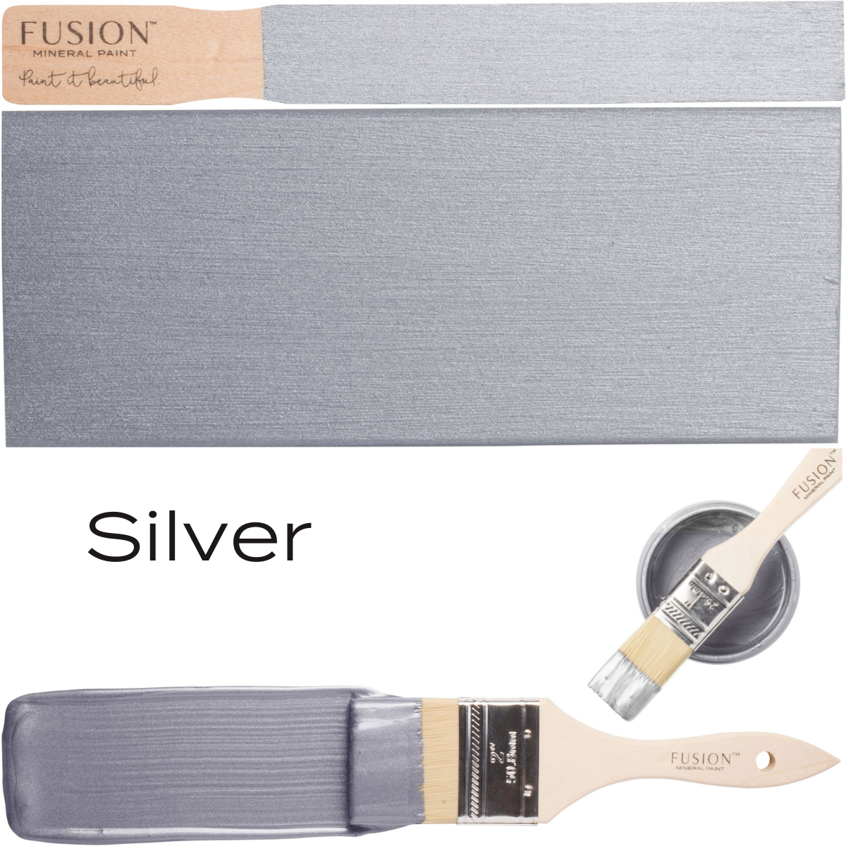 Fusion Metallic Silver  - 2