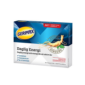 Daglig Energi 90 tabletter Gerimax