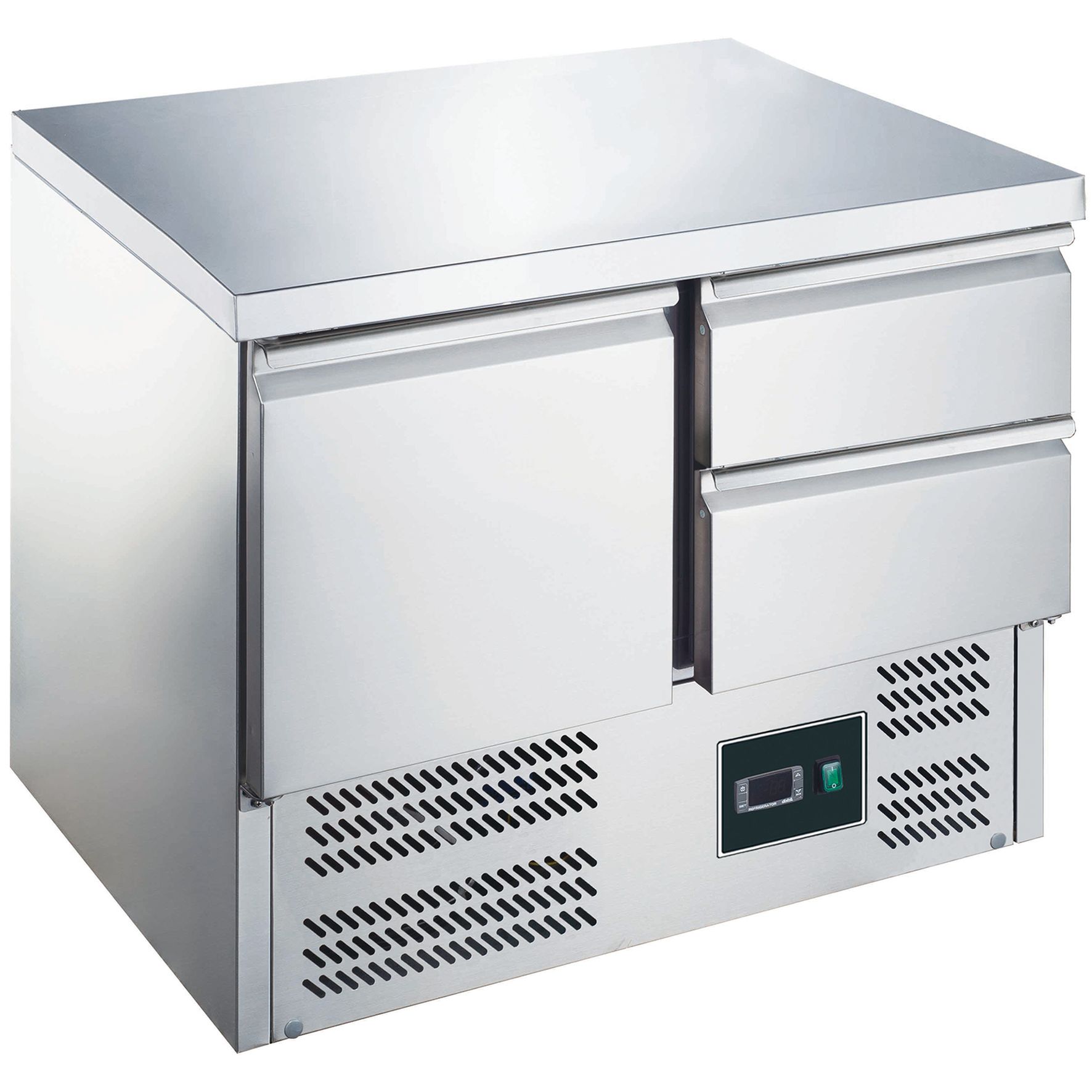 Cooling bench with door and drawers M