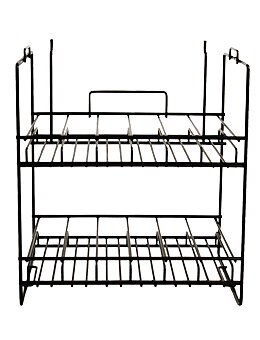 WIRE RACK - SPRAY BOTTLES,  12 fack