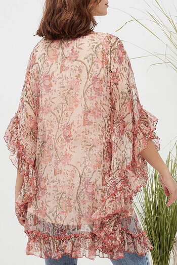 Nekane - Lola Kaftan Blouse Pink