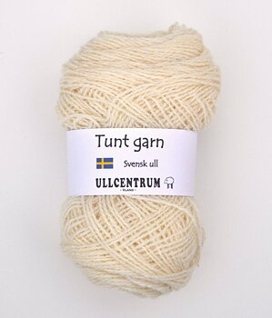 Tunt garn, svenskt ullgarn från Ullcentrum
