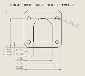 1-Bank Smart Drop Target Assembly - Left - 2