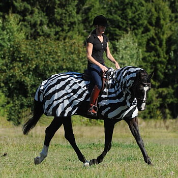 Bucas Buzz-Off Ratsastusloimi Zebra