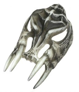 Scared Stiff Boney Beast Skull - Painted