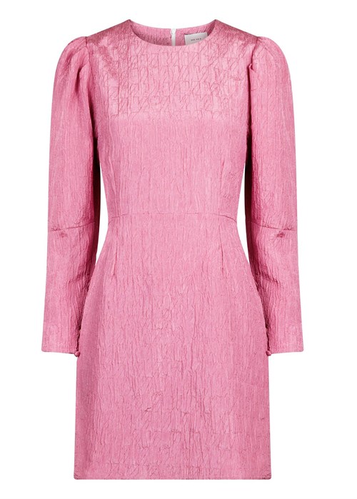 Neo Noir Anne Structure Dress, Pink
