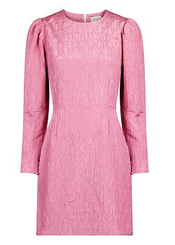 Neo Noir Anne Structure Dress, Pink