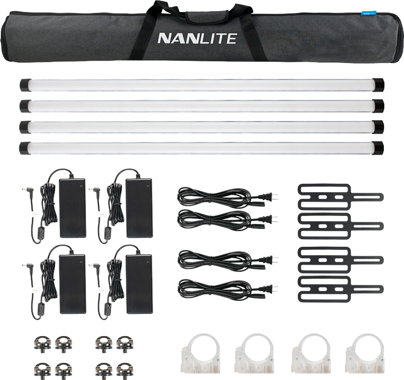 NANLITE Pavotube II 30X - 4 Light kit