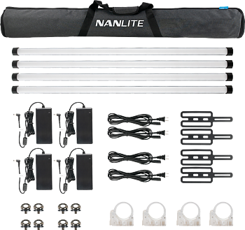 NANLITE Pavotube II 30X - 4 Light kit