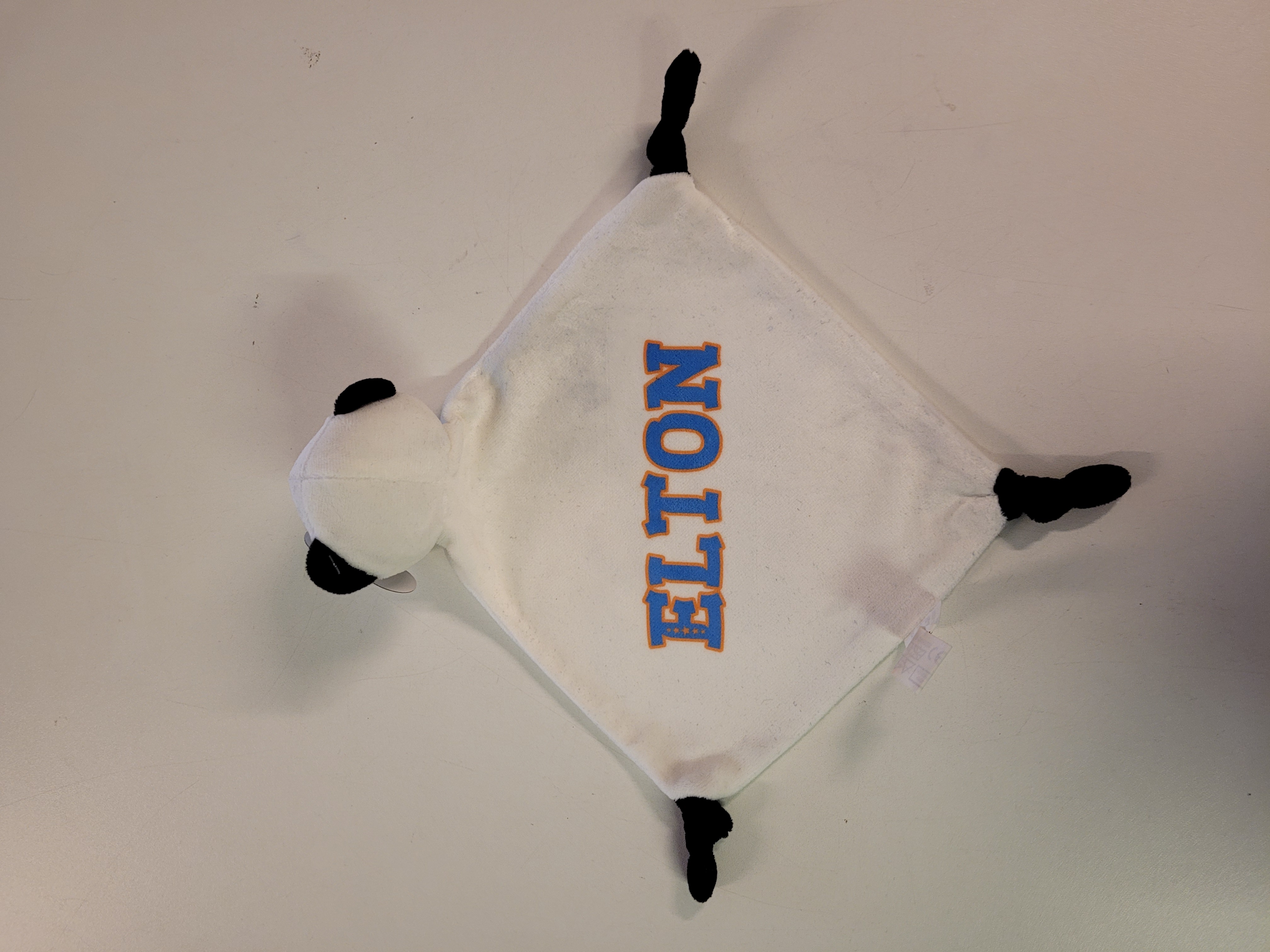 Snuttefilt Panda i bil - 2