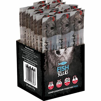AlphaSpirit Fish Sticks for dog - 30 pcs
