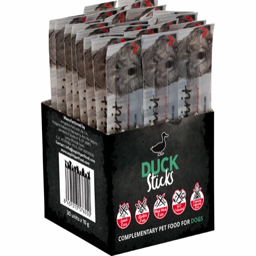 AlphaSpirit Duck Sticks till hund - 30-pack