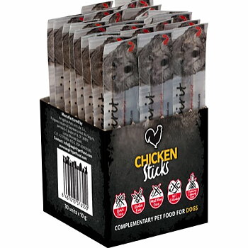 AlphaSpirit Chicken Sticks for dog - 30 pcs