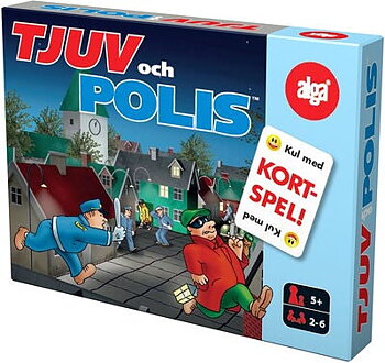 Alga Kortspel Tjuv Och Polis