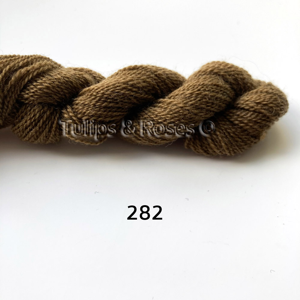Yllebroderigarn REDGARN 20/2 Kamgarn Bruna  - 4