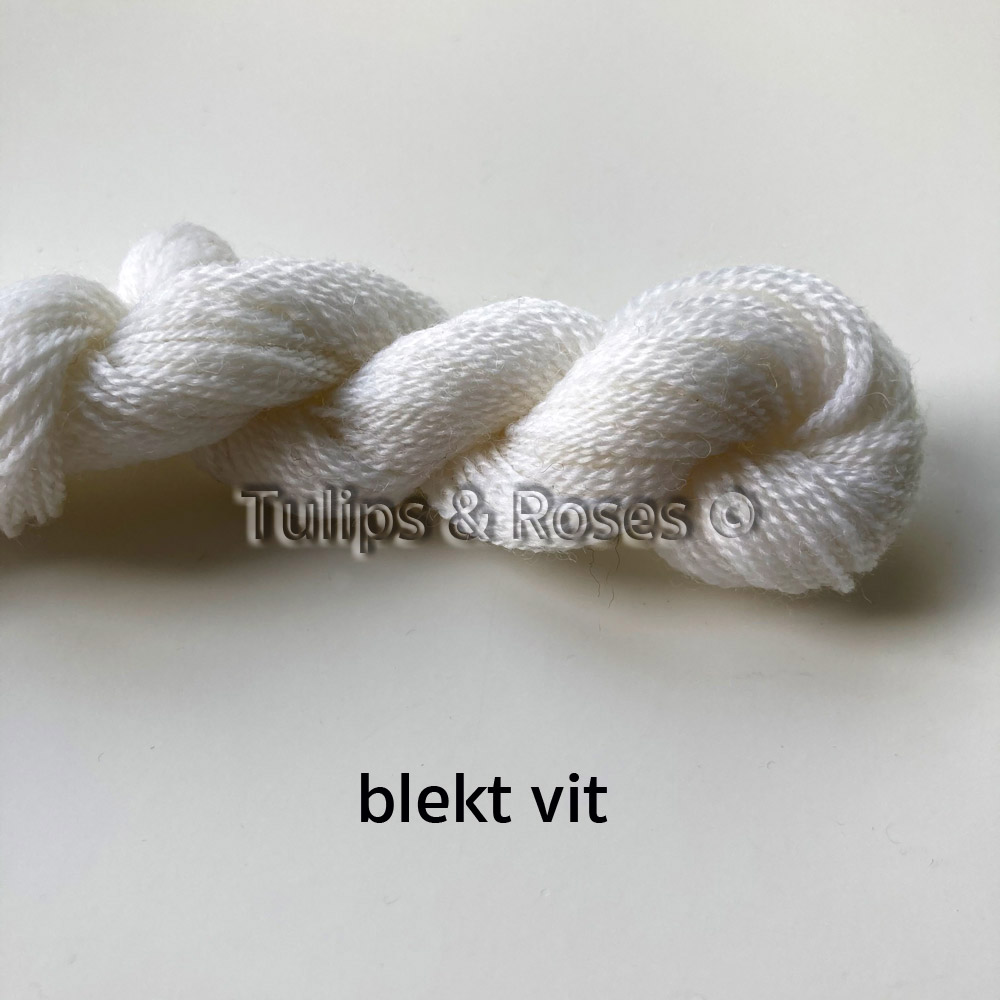Yllebroderigarn REDGARN  20/2 Kamgarn Gråskala  - 4
