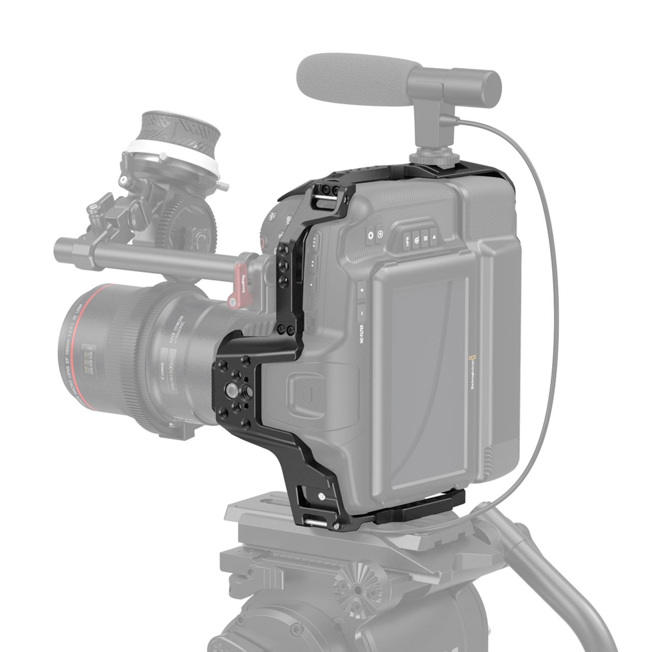 SmallRig 3382 Battery Grip Compatible Camera Cage for BMPCC 6K Pro - 5