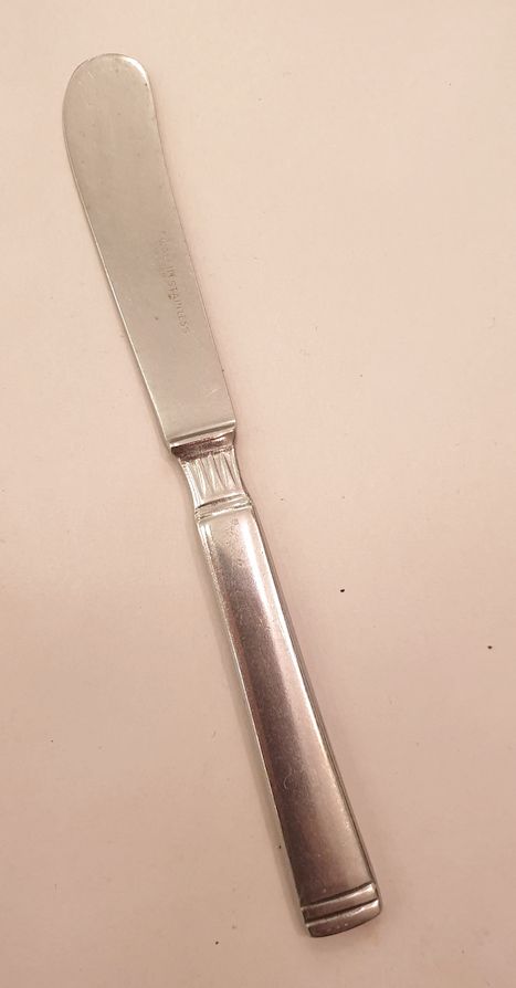 Lotus butter knife decor high