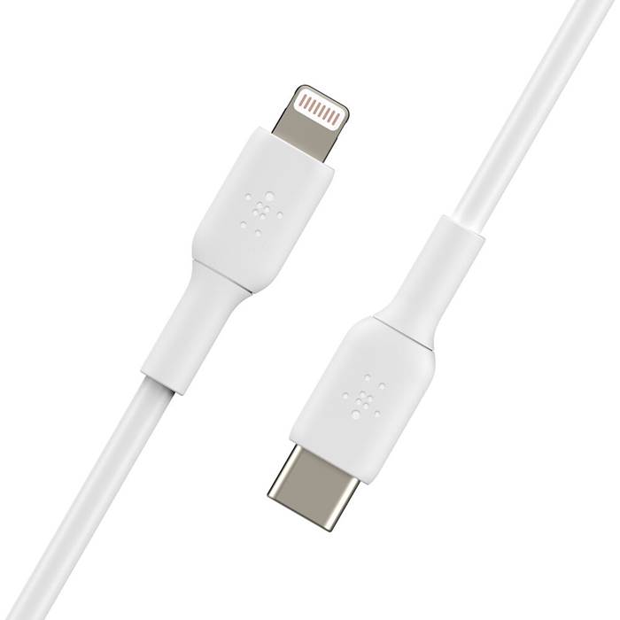 USB-C till USB-C Kabel Vit 2m - 2