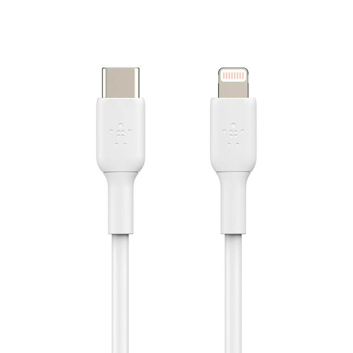 USB-C till USB-C Kabel Vit 2m - 4