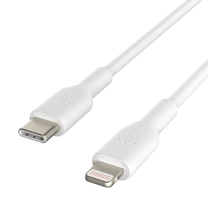 USB-C till USB-C Kabel Vit 2m - 5