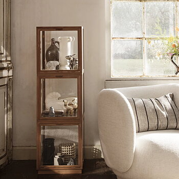 Glasmonter Miru mörk ek Ferm Living