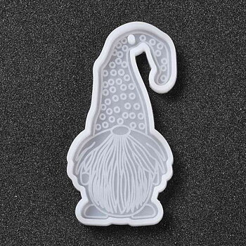 Silicone Resin Mold   Dwarf / Santa w  beard