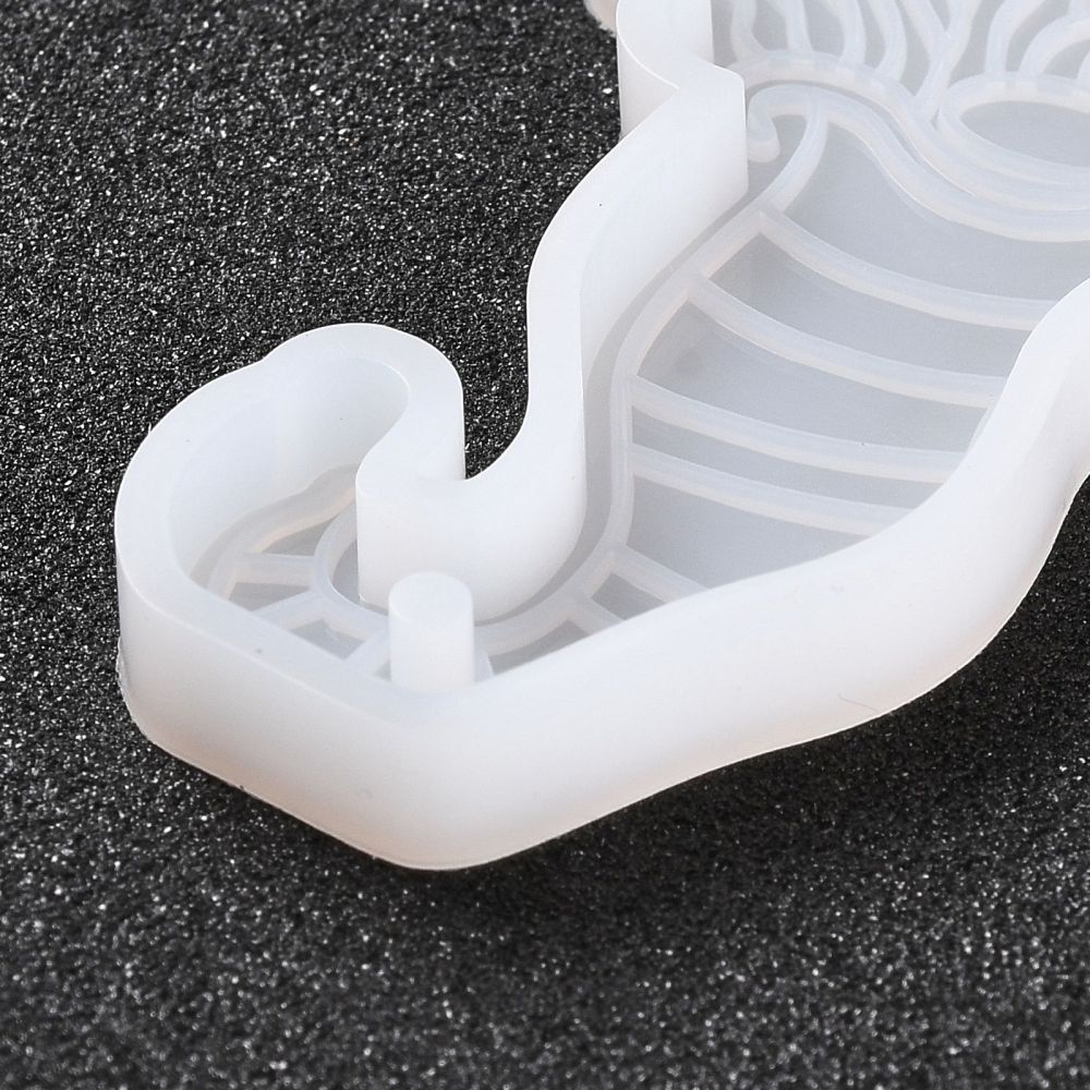 Silicone Resin Mold   Dwarf / Santa w  striped hat - 2