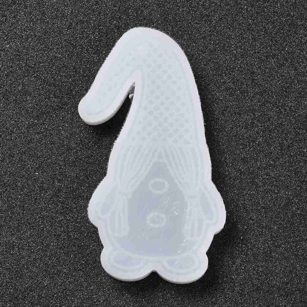 Silicone Resin Mold   Dwarf / Santagirl w  braids - 3